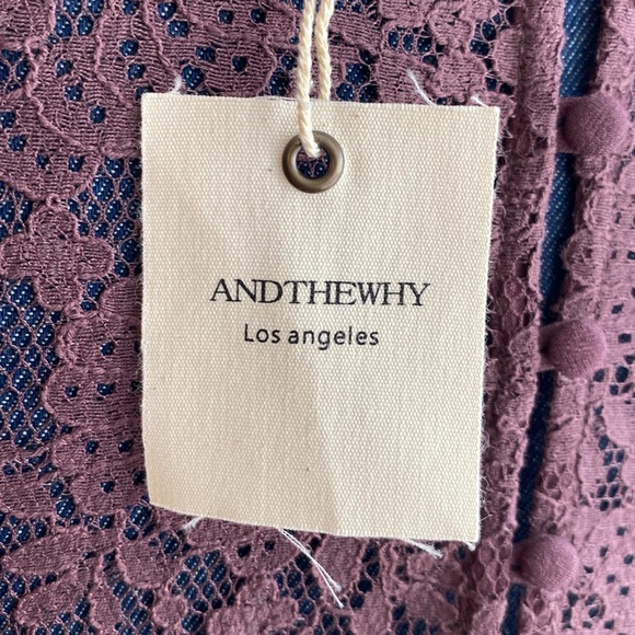 NWT ANDTHEWHY Los Angeles Dress - Picture 4 of 7